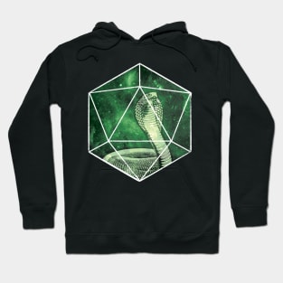 D20 Bright Green Snake Soul Hoodie